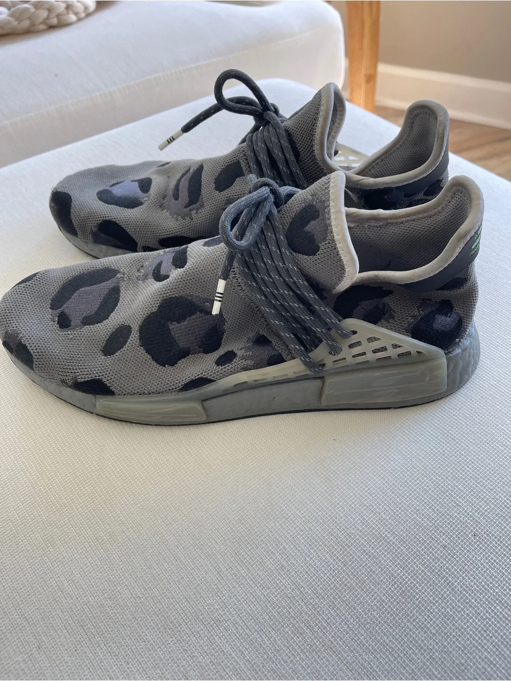 Adidas NMD Human Race x Pharrell Animal Print - Ash 2022 Sz 11
